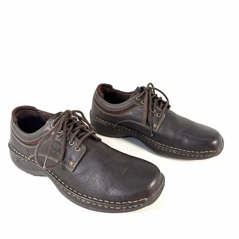 Red Wing Beacon 4114 Mens 8D Brown Leather Lace Up Oxford Shoes